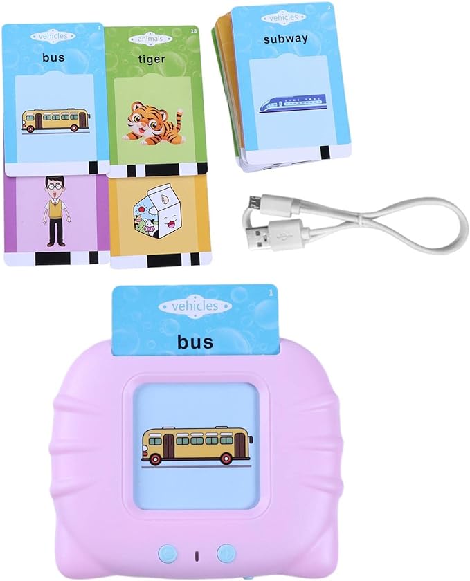 Kids Talking Flash Cards – 112 Educational Learning Cards