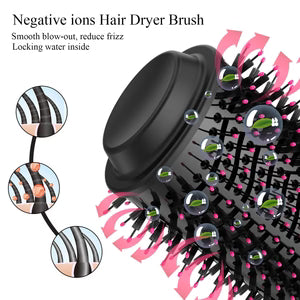 One Step Hot Air Brush – Hair Dryer & Volumizer (3-in-1 Styling Tool)